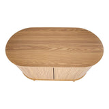 Overland Corner 2 Door Buffet Sideboard, Natural