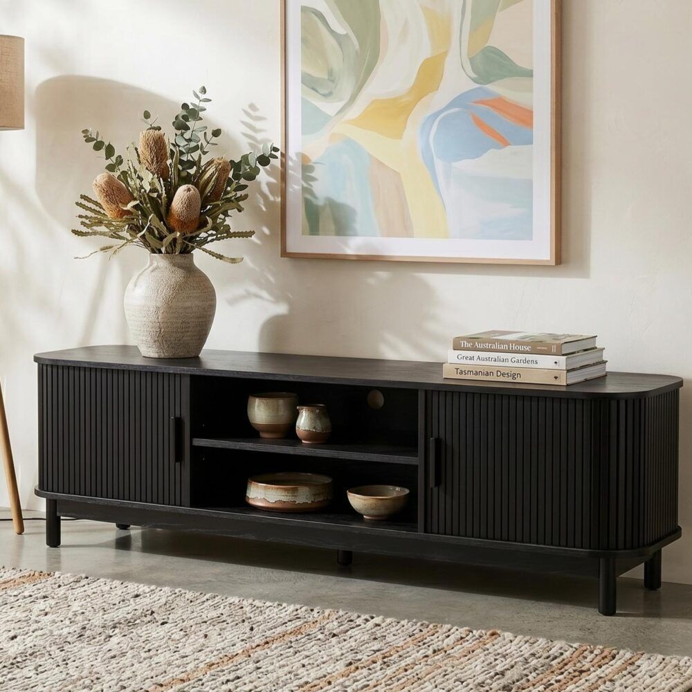 Prospect 160cm Entertainment Unit, Black