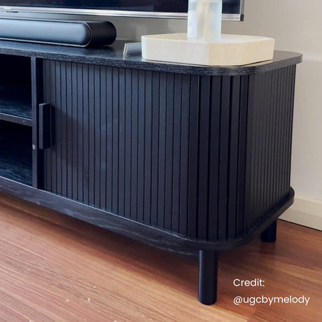 Prospect 160cm Entertainment Unit, Black