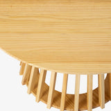 Yea Round Coffee Table, Natural Timber