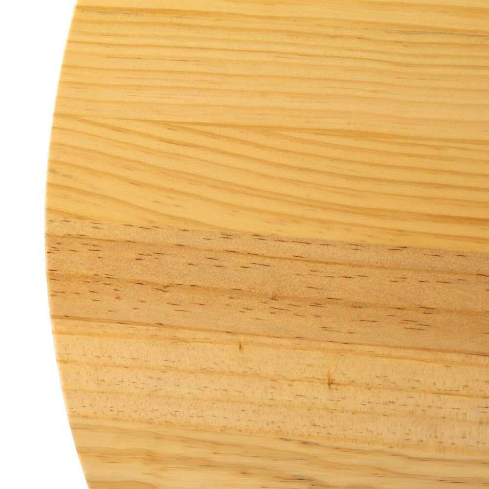 Yea Round Coffee Table, Natural Timber