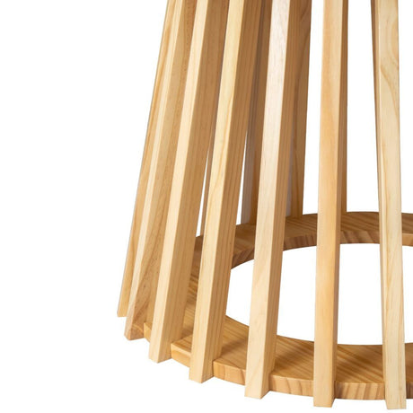 Yea Round Coffee Table, Natural Timber