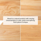 Yea Round Coffee Table, Natural Timber
