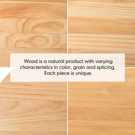 Yea Round Coffee Table, Natural Timber