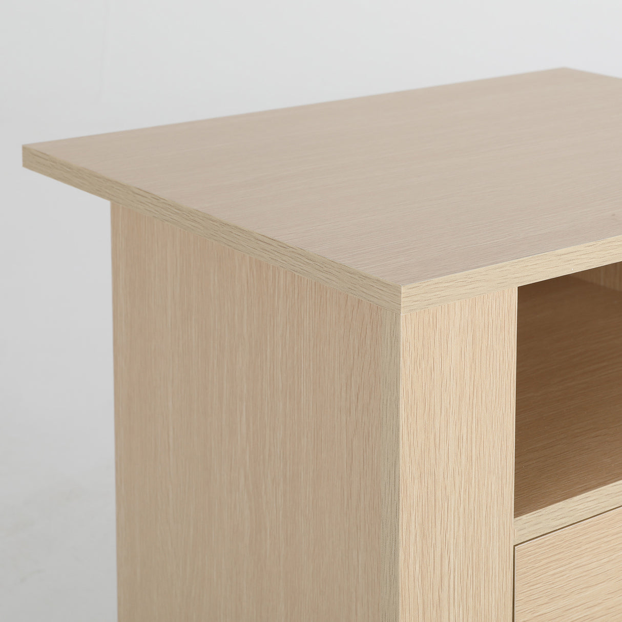 Wardell 2 Drawer Bedside Table, Oak 2pcs