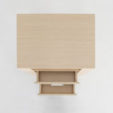 Wardell 2 Drawer Bedside Table, Oak 2pcs