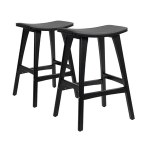 Point Leo black bar stool in a modern Australian kitchen