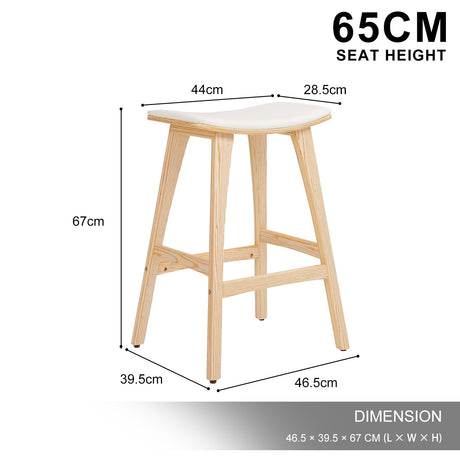 KANSO bar stool footrest and base detail close-up — Allure Home Collections