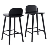 ELISE SOPHIA bar stool upholstered seat detail close-up — Allure Home Collections