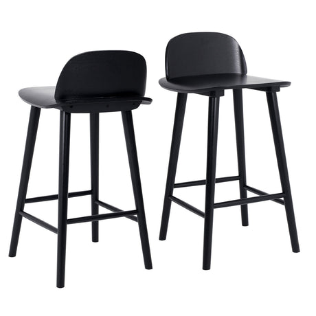ELISE SOPHIA bar stool upholstered seat detail close-up — Allure Home Collections