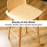 Two ELISE SOPHIA bar stools in contemporary dining room — Allure Home Collections
