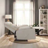 Glenlyon Electric Massage Recliner, Cream