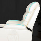 Glenlyon Electric Massage Recliner, Cream