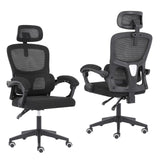 La Bella VELTRA Ergonomic Reclining Office Chair Black — Allure Home Collections
