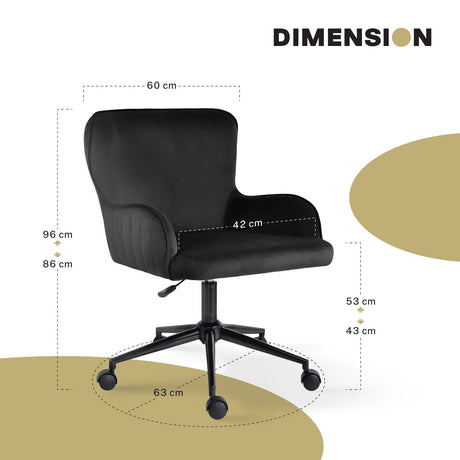 Balingup Office Chair, Black