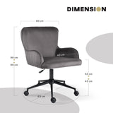 Balingup Office Chair, Grey