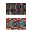 YES4HOMES Cursive Coconut Coir Doormats — Pack of 2, 45 x 75cm — Allure Home Collections
