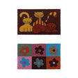 YES4HOMES Cursive Coconut Coir Doormats — Pack of 2, 45 x 75cm (Variant B) — Allure Home Collections