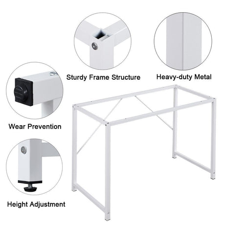 YES4HOMES Multi-Purpose Computer Desk for Home Office and Gaming — Allure Home Collections