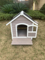 Karridale Timber Dog Kennel, Grey, view 3