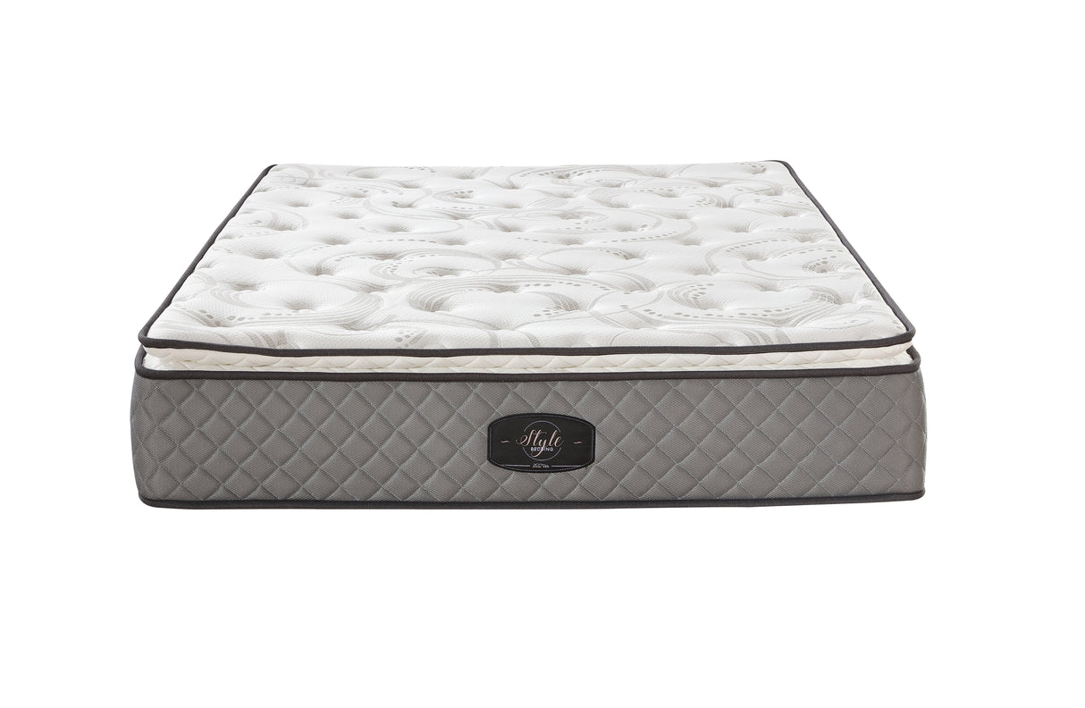 Comfort Euro Top 30cm Pocket Spring Mattress - Plush Support with Pocket Spring System