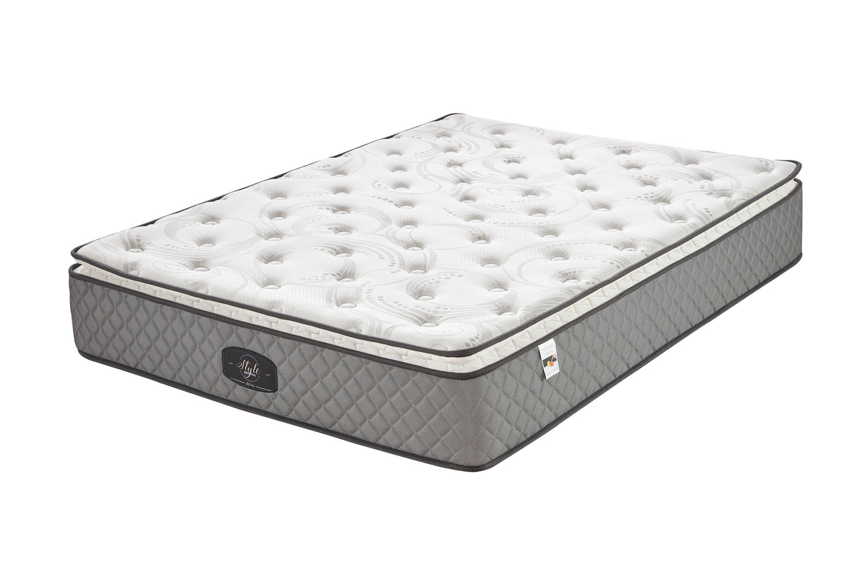 Comfort Euro Top 30cm Pocket Spring Mattress - Plush Support with Pocket Spring System