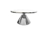 Modern Glam Coffee Table — Sintered Stone Marble Top with Polished Steel Frame — Allure Home Collections