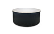 Kinglake white marble black base coffee table in a modern living room