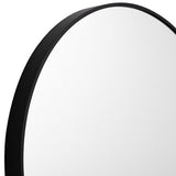 Fairhaven Round Metal Mirror, 100cm