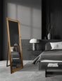 Moggs Creek gold ornate French provincial free standing floor mirror in an elegant bedroom