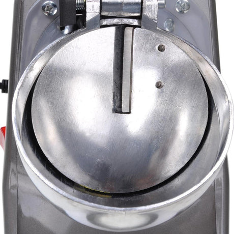 Solid plastic baseplate and cast base underneath the ice shaving machine