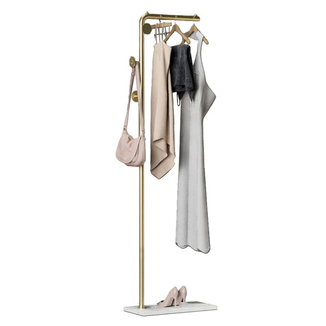 Marcus Hill Marble Base Coat Stand