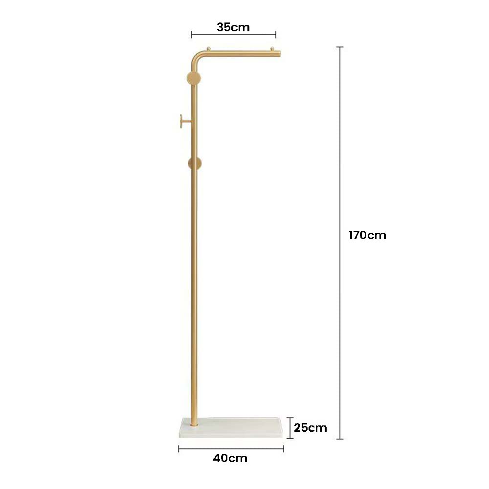 Marcus Hill Marble Base Coat Stand