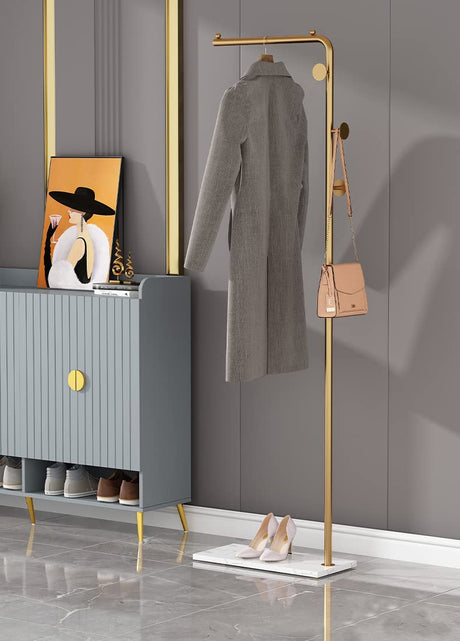 Marcus Hill Marble Base Coat Stand