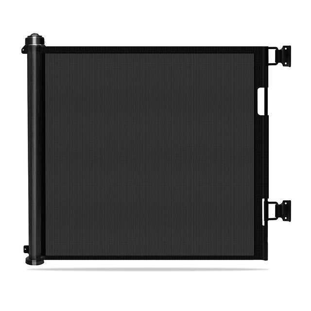 Retractable Baby Safety Gate, Mesh 300cm Black