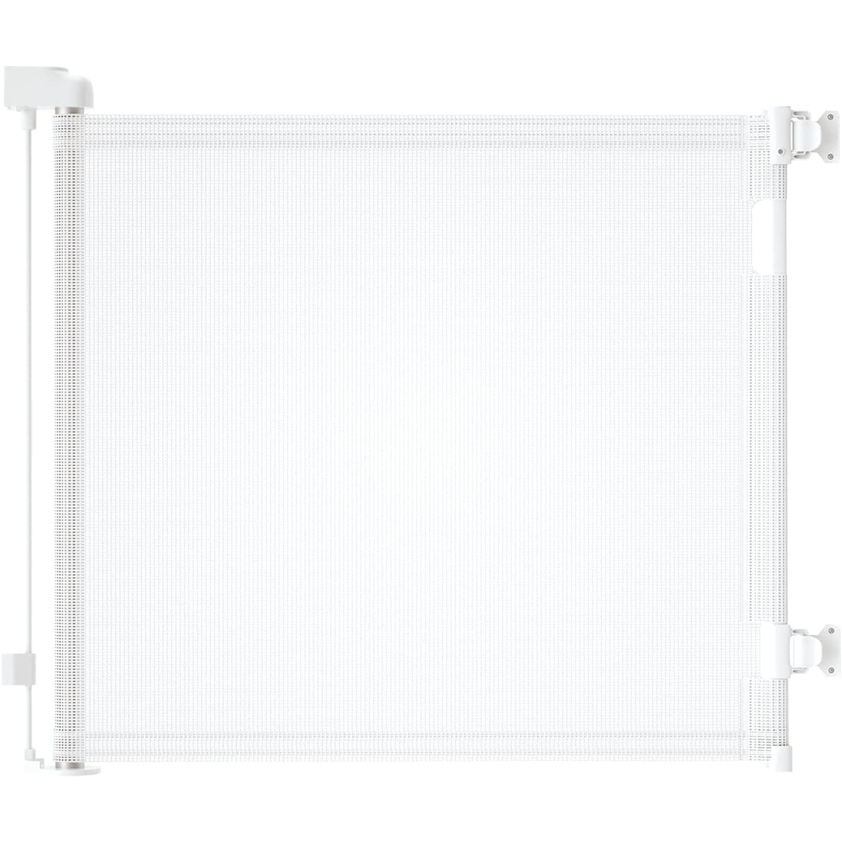 Retractable Baby Safety Gate, Mesh 150cm White