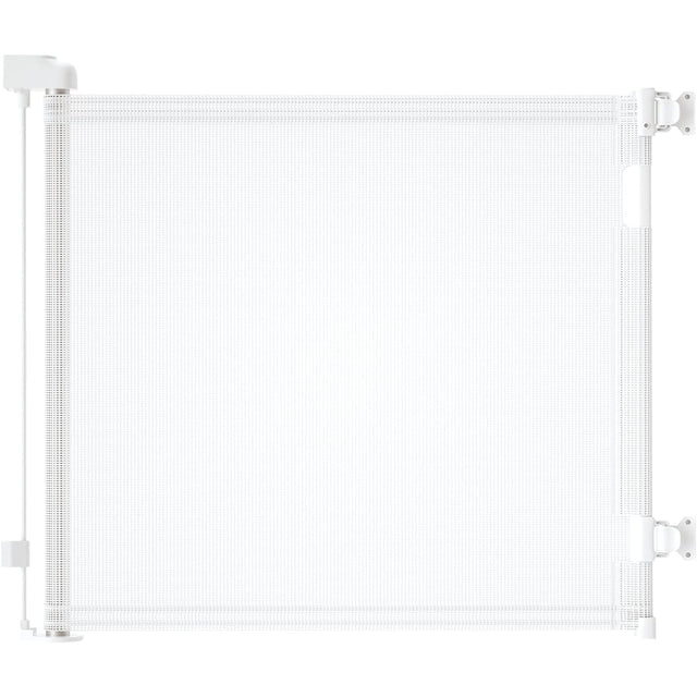 Retractable Baby Safety Gate, Mesh 300cm White