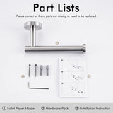 Mounting bracket with oval screw slots for levelling the holder