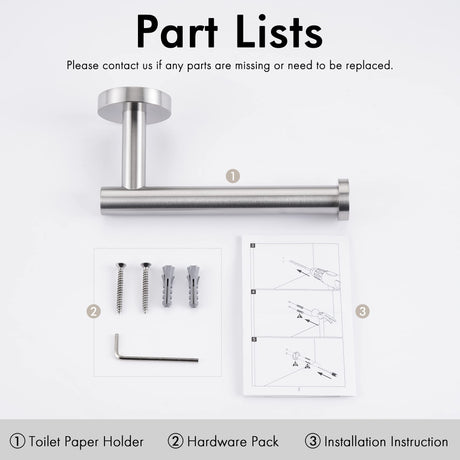 Mounting bracket with oval screw slots for levelling the holder