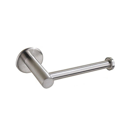 Self adhesive toilet paper holder in brushed 304 stainless steel