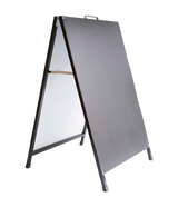 Chalkboard A-frame sign for liquid chalk, view 1