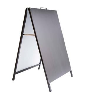 Chalkboard A-frame sign for liquid chalk, view 1