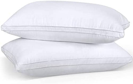 Luxury King Size Hotel Pillow Twin Pack — Australian Made, Head Shape Conforming — Allure Home Collections