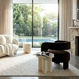 Sublime Accent Chair, Espresso Velvet
