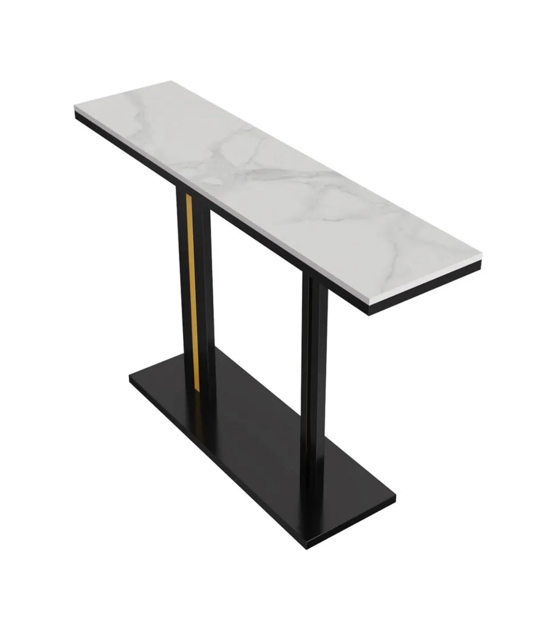 Pretty Beach Marble Console Table
