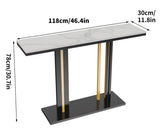 Pretty Beach Marble Console Table