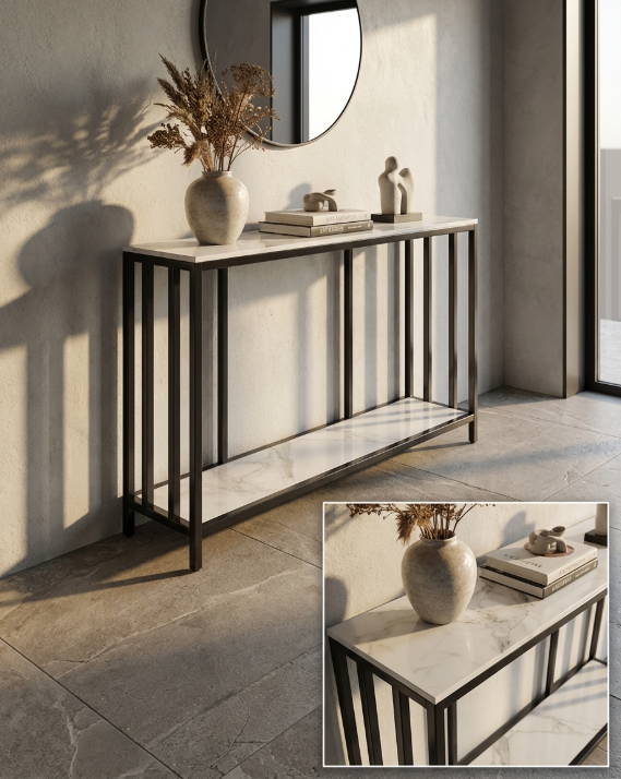 Killcare Dual Layer Console Table