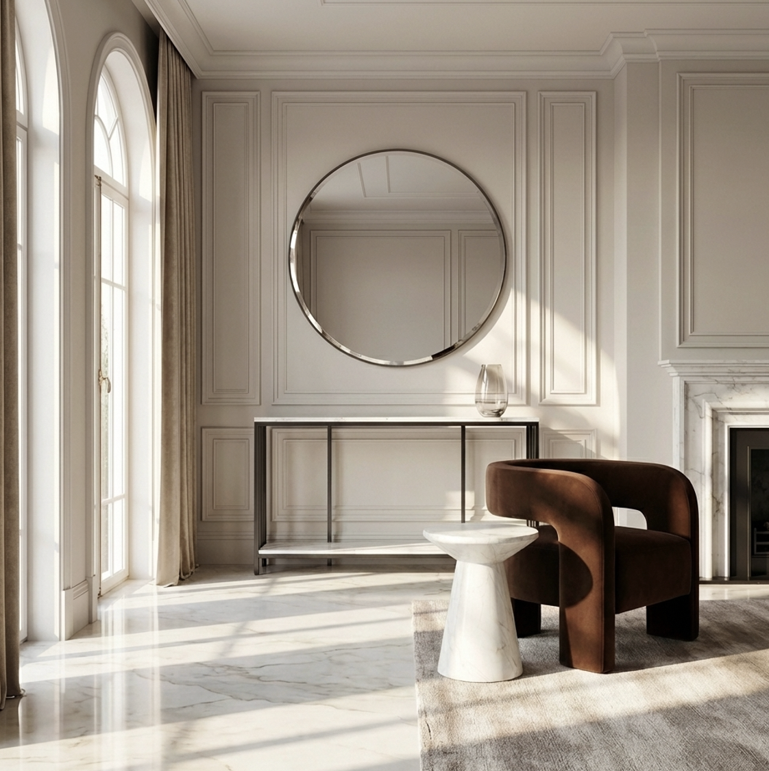 Killcare Dual Layer Console Table