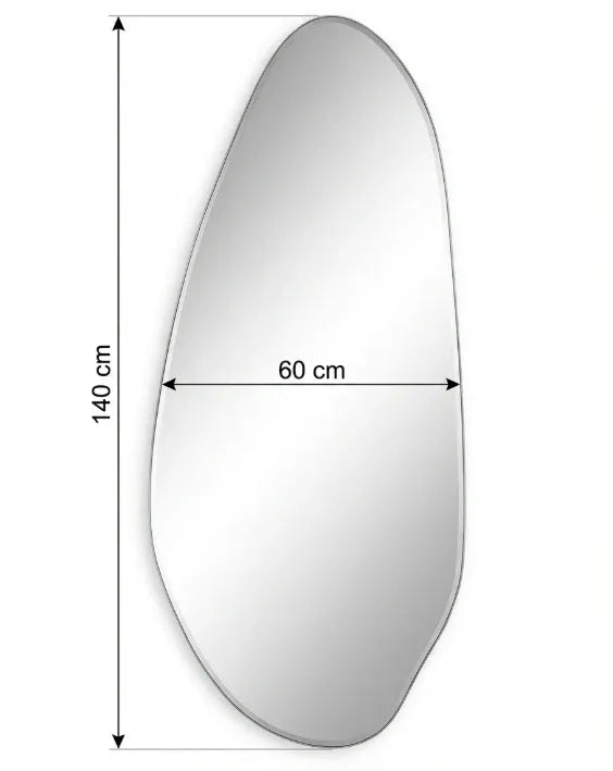 Aireys LED Wall Mirror, Irregular Backlit