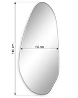 Aireys LED Wall Mirror, Irregular Backlit